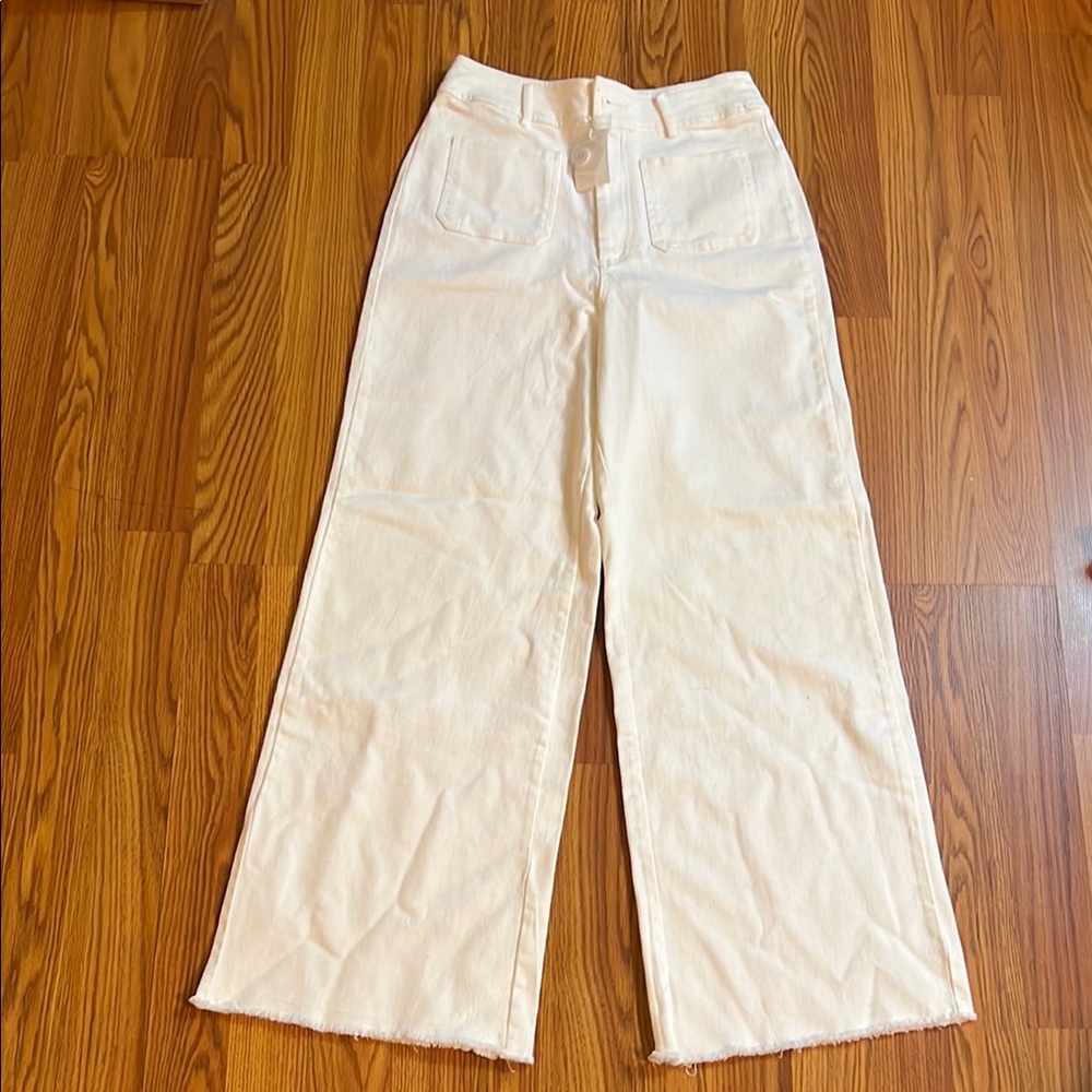 Women's Cream Jeans